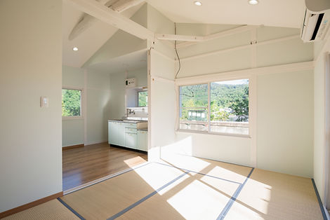 リノベーション済みの部屋
