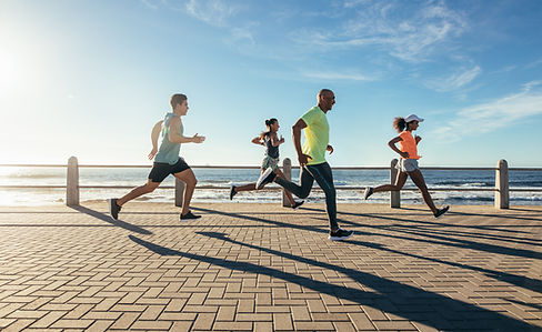 Running at the Beach