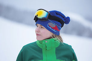 Woman with Ski Goggles