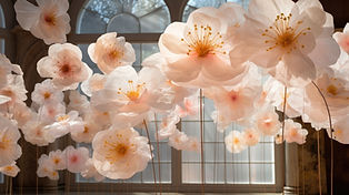 Delicate Blossoms Display