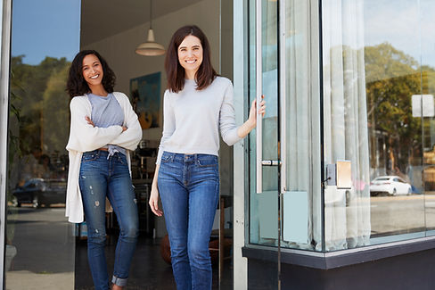 Women Standing Together
