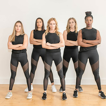 Women in athletic wear