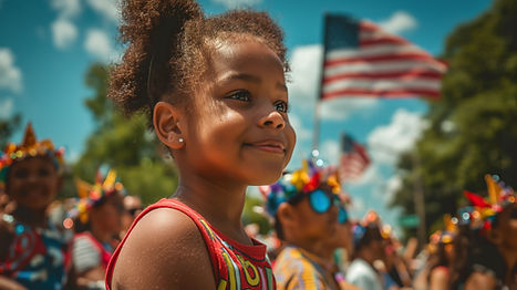 Cheerful Parade Moment