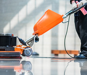 resurfacing and polishing marble floor