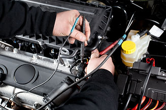 Checking the ignition and the electrical system of a modern car
