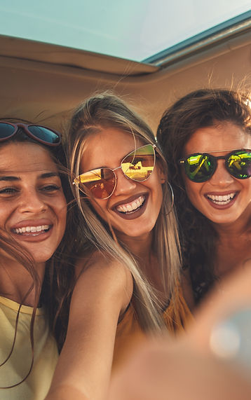 Friends Taking Selfie