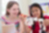 Girls Building Robot