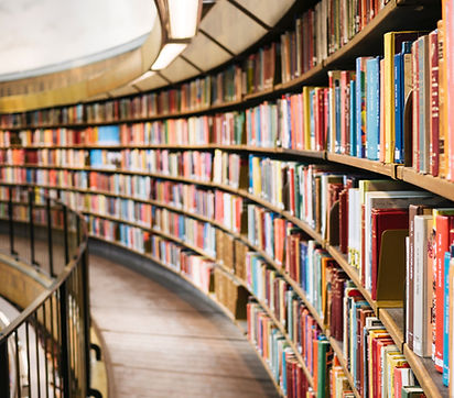 Close-up of a college library symbolizing Tiger Crest Educational Consulting’s values of knowledge, integrity, and lifelong learning