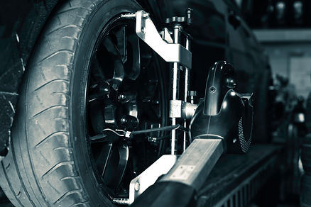wheel alignment and balancing with sprot car