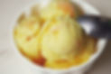 Close-Up Of Vanilla Ice Cream In Bowl
