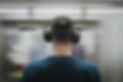 Commuter with Headphones