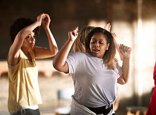 Enjoying Dance Class