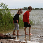 Niños en Lakeside
