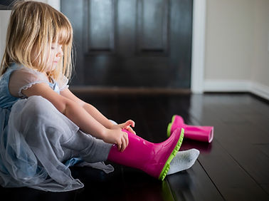 Pink Rain Boots