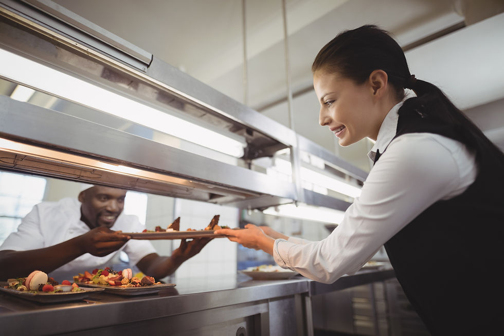 Restaurant Serving Interaction