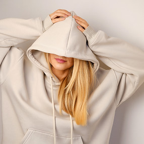 Person in hoodie