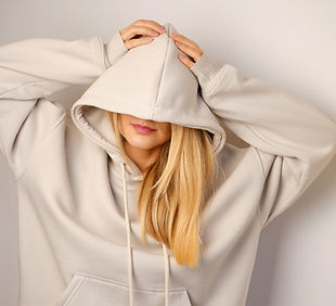 Person in hoodie