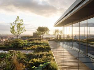 Sustainable real estate - mansion.