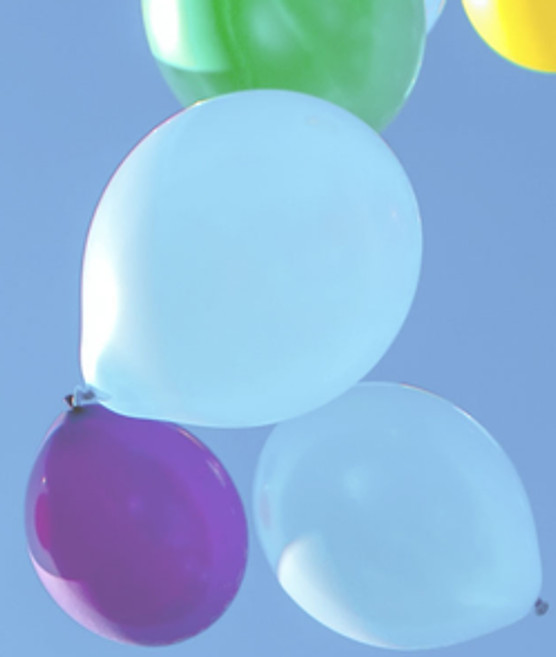 Balloons Floating in the Air
