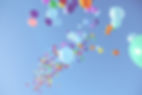 Colorful Balloons Sky
