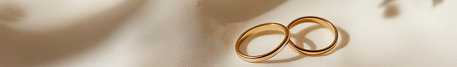 Wedding Rings on Fabric
