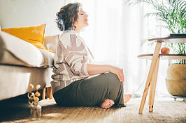 woman healing