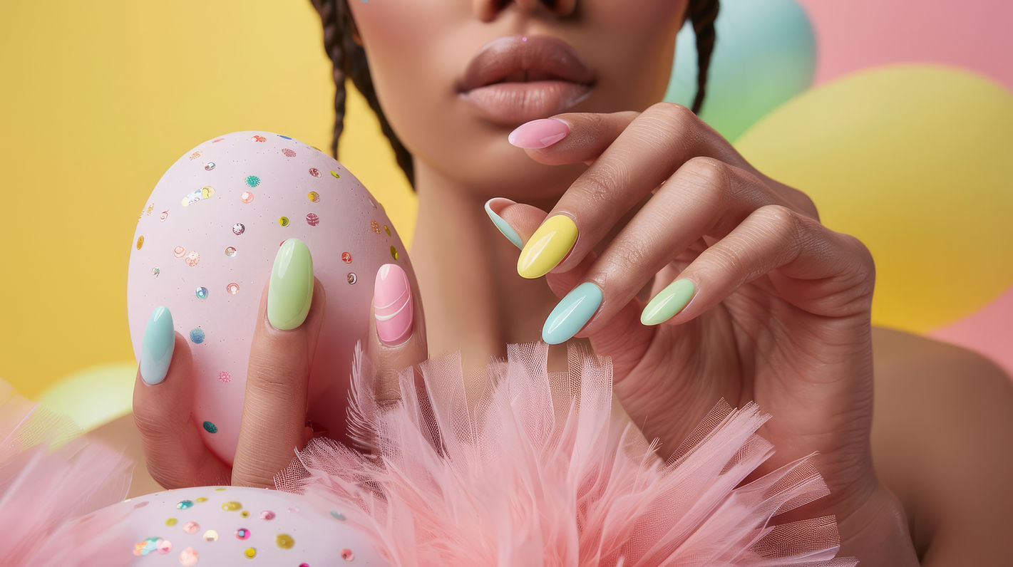 Easter Theme Manicure