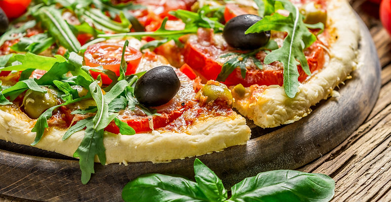 Vegetarian Pizza Slice