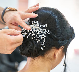 Grampo de cabelo extravagante