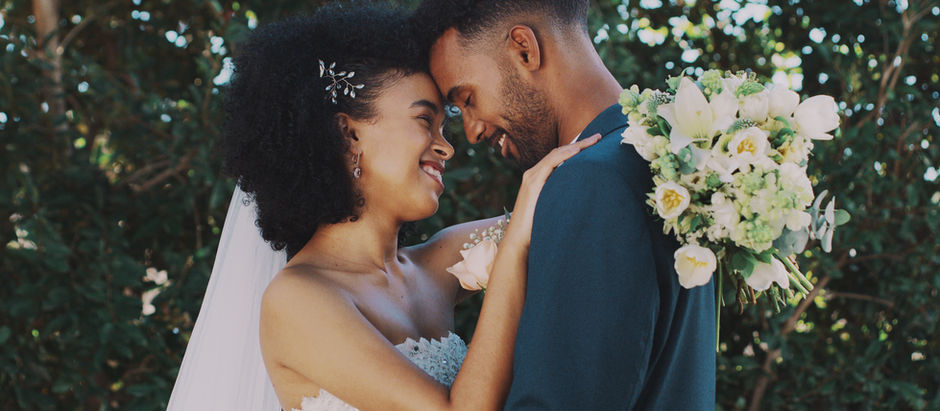 Couple getting married