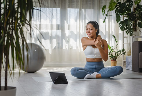 オンラインヨガ