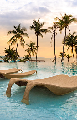 Hotel Resort at Sunrise