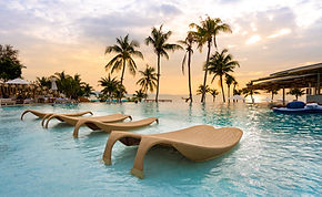 Hotel Resort at Sunrise