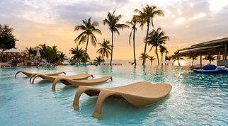 Hotel Resort at Sunrise