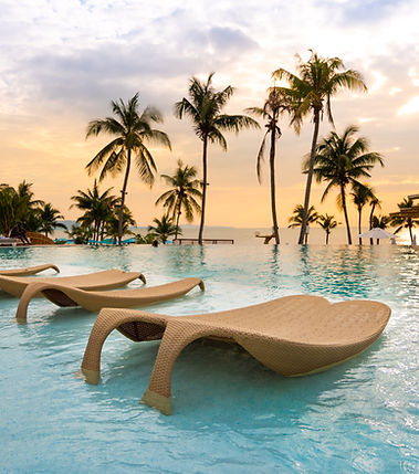 Hotel Resort at Sunrise