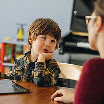 Kid with Digital Tablet