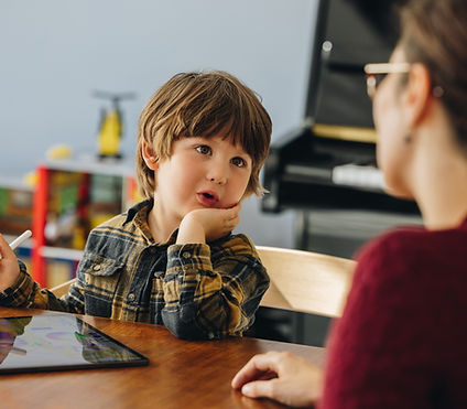 Kid with Digital Tablet