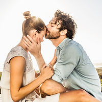 Affectionate Young Couple