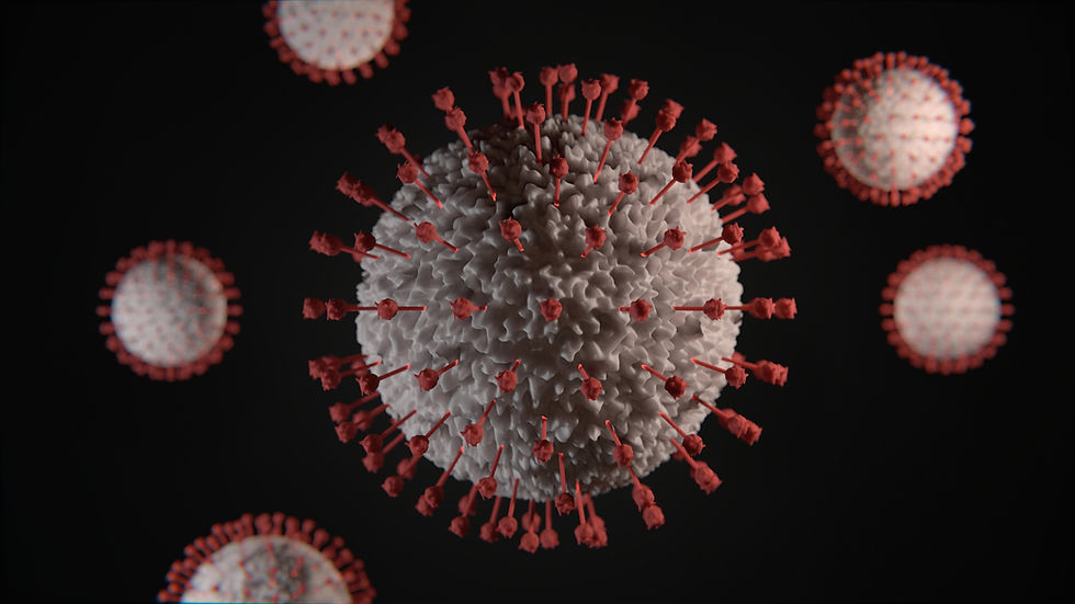 Virus Close-Up Illustration