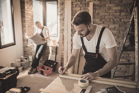 Construction Workspace Scene