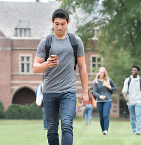 Students on Campus
