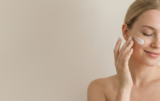 Skincare Routine Closeup