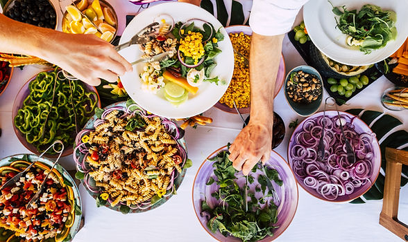 Sous forme de buffet