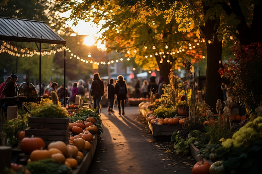 Autumn Outdoor Market