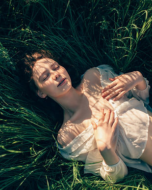 Laying in Meadow
