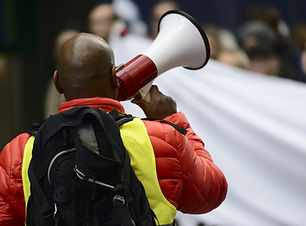 Man With Megaphone