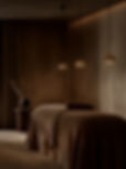 Luxury spa massage room