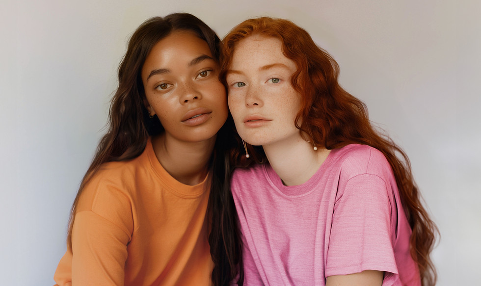 Diverse Friendship Portrait