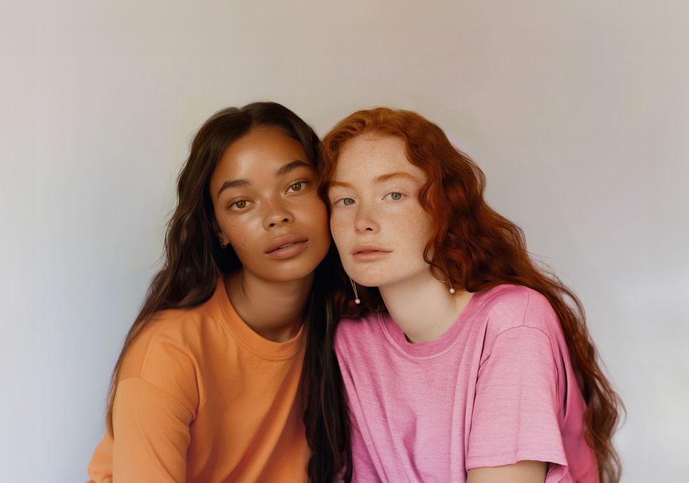 Diverse Friendship Portrait