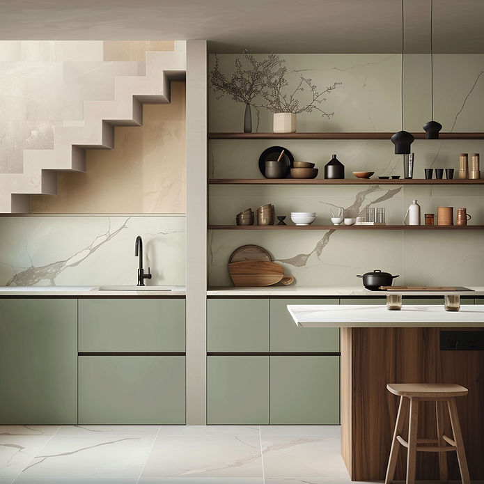 Intérieur de cuisine moderne